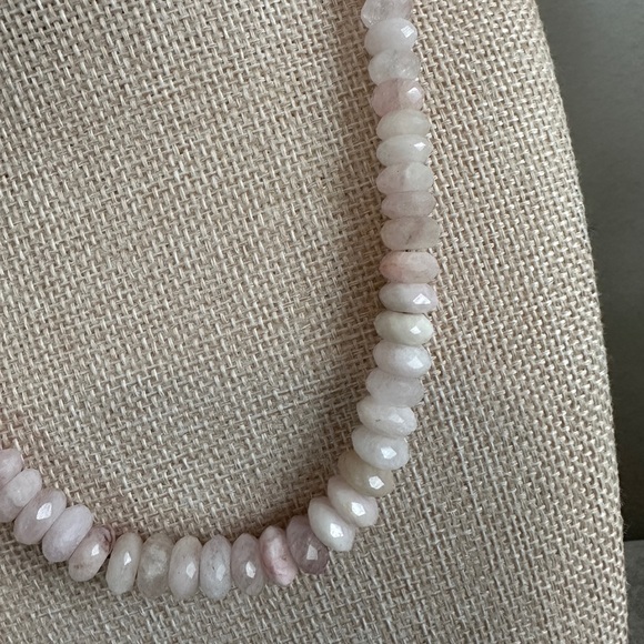 Light pink bead necklace by Jay king - Picture 3 of 11